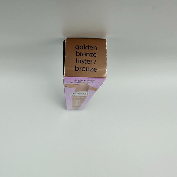 Tarte Quickstick Shadow and Liner Golden Bronze Luster Shadow Bronze Liner NIB - Picture 2 of 7